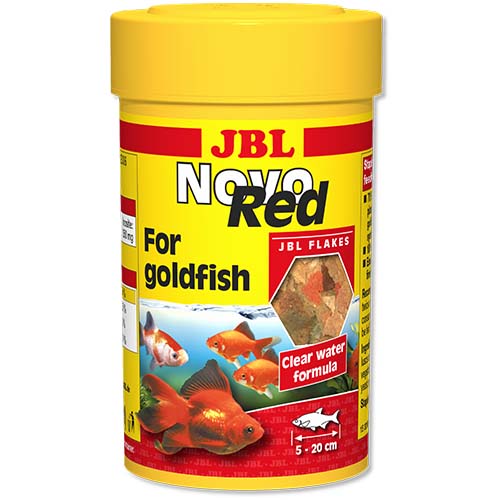 Основний корм у формі пластівців JBL NovoRed для золотих рибок, 100 мл