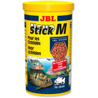 Основний корм JBL NovoStick M в формі паличок для хижих цихлид, 1 л