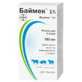Розчин для ін'єкцій Bayer Баймек, Івермектин 1%, 100 мл