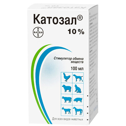 Стимулятор обміну речовин Bayer Catosal Катозал 10%, 100 мл