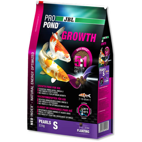 Корм JBL ProPond Growth S для зростання невеликих коропів які, 2.5 кг