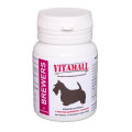 Кормова добавка VitamAll з пивними дріжджами і часником, для малих і середніх порід собак, 70 табл