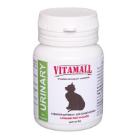 Кормова добавка VitamAll профілактика сечокам'яної хвороби, для котів, 100 табл / 50 г Кормова добавка VitamAll профілактика сечокам'яної хвороби, для котів, 100 табл / 50 г