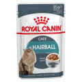 Вологий корм Royal Canin Hairball Care для виведення шерсті у кішок, шматочки в соусі, 85 г