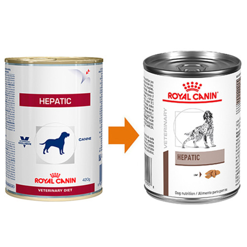Вологий корм Royal Canin Hepatic при захворюваннях печінки у собак, 420 г