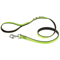 Нейлоновий поводок Ferplast Dual Pyramids G20 / 120 Green-Black для собак, 20 мм, 120 см