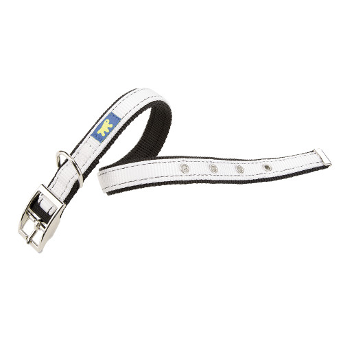 Нейлоновий нашийник Ferplast Dual CF25 / 53 Colours White для собак, 25 мм, A: 45 ÷ 53 см