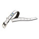 Нейлоновий нашийник Ferplast Dual CF25 / 53 Colours White для собак, 25 мм, A: 45 ÷ 53 см