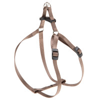 Нейлонова шлейки Ferplast Easy P Small Brown для собак, A = B: 35 ÷ 53 см, 10 мм