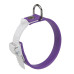 Еластичний нашийник з системою регулювання Ferplast Ergoflex C15 / 22 Purple для собак, A: 18 ÷ 22 см, B: 15 мм