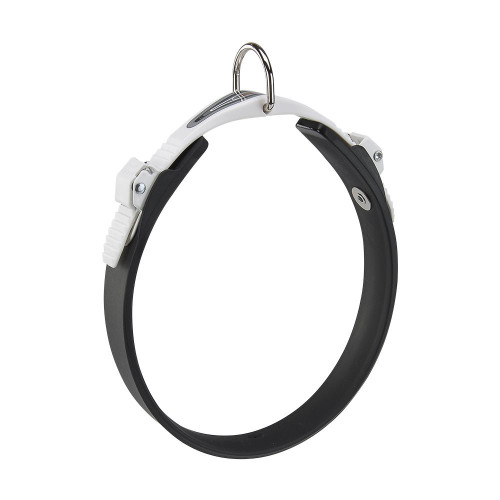 Еластичний нашийник з системою мікрорегулюванням Ferplast Ergoflex C28 / 51 Black для собак
