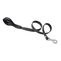 Еластичний поводок з ергономічною ручкою Ferplast Ergoflex G25 / 110 Black для собак, 25 мм, 110 см
