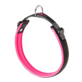 Нашийник на м'якій підкладці Ferplast Ergofluo C25 / 60 Pink для собак, A: 52 ÷ 60 см, B: 25 мм