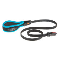 Повідець Ferplast Ergofluo Matic G15 / 120 Blue для собак з автоматичним карабіном, 15 мм, 120 см