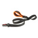 Повідець Ferplast Ergofluo Matic G25 / 120 Orange для собак з автоматичним карабіном, 25 мм, 120 см