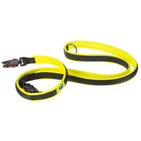 Повідець Ferplast Ergofluo Matic GA25 / 200 жовтий, для собак з автоматичним карабіном, 25 мм, 200 см