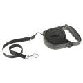 Автоматичний поводок-рулетка для собак до 40 кг Ferplast Flippy Regular Large Black, чорний, 5 м