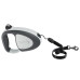 Поводок-рулетка для собак до 50 кг Ferplast Flippy Tech Cord L Grey, з шнуром, сірий, 5 м