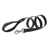Шкіряний поводок Giotto G20 / 120 Black для собак, 20 мм, 120 см