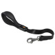 Шкіряний поводок Giotto GM25 / 60 Black для собак, 25 мм, 60 см