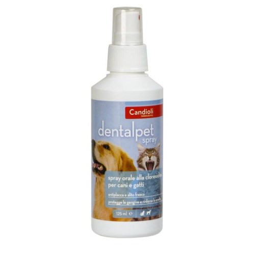 Спрей Candioli DentalPet для зубів і ясен собак, 125 мл