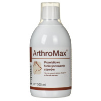 Сироп Dolfos ArthroMax для правильного функціонування суглобів для котів і собак, 500 мл
