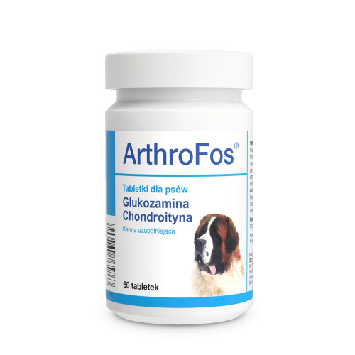 Таблетки Dolfos ArthroFos для правильного функціонування суглобів для собак, 60 табл.