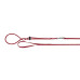 Регульована шлею Ferplast NY Rab Harness Rabbits Red для кроликів, червона