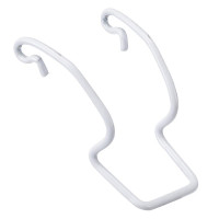 Гачок Ferplast L59 Clip White для клітин для птахів та гризунів, білий Гачок Ferplast L59 Clip White для клітин для птахів та гризунів, білий