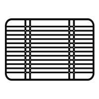 Решітка Ferplast Grill Atlas 20 Open Black для перенесення для кішок і дрібних собак