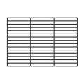Комплект пластикових сторін Ferplast Kit Plastic Sides Grey Barn 80 для клітини для кроликів