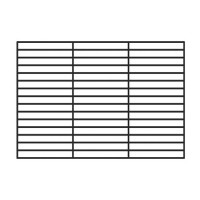 Комплект пластикових сторін Ferplast Kit Sides Grey Barn 100/120 для клітини для кроликів