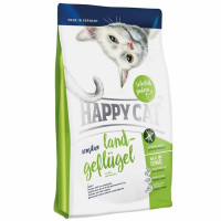 Сухий корм Happy Cat Sensitive Land-Geflugel для кішок з чутливим травленням, з птахом, 4 кг Сухий корм Happy Cat Sensitive Land-Geflugel для кішок з чутливим травленням, з птахом, 4 кг