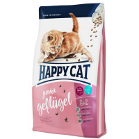 Сухий корм Happy Cat Junior Geflugel для кошенят віком від 4 до 12 місяців, з птахом, 10 кг Сухий корм Happy Cat Junior Geflugel для кошенят віком від 4 до 12 місяців, з птахом, 10 кг