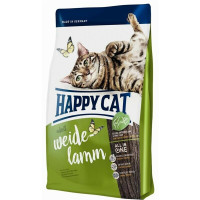Сухий корм Happy Cat Supreme Adult Weide-Lamm для дорослих котів від 12 місяців, з ягням, 300 г Сухий корм Happy Cat Supreme Adult Weide-Lamm для дорослих котів від 12 місяців, з ягням, 300 г