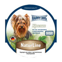 Вологий корм Happy Dog NaturLine для дорослих собак до 10 кг з чутливим травленням, з кроликом, 85 г Вологий корм Happy Dog NaturLine для дорослих собак до 10 кг з чутливим травленням, з кроликом, 85 г
