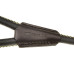 Повідець з еко-шкіри Ferplast Derby G10 / 110 Black для собак, 10 мм, 110 см