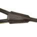 Повідець з еко-шкіри Ferplast Derby G12 / 110 Black для собак, 12 мм, 110 см