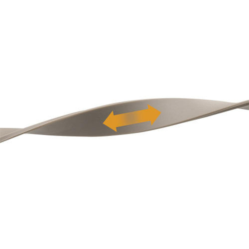 Еластичний поводок з ергономічною ручкою Ferplast Ergoflex G25 / 110 Grey для собак, 25 мм, 110 см