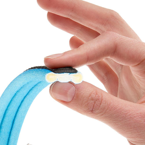 Повідець Ferplast Ergofluo Matic GA15 / 200 блакитний для собак з автоматичним карабіном, 15 мм, 200 см