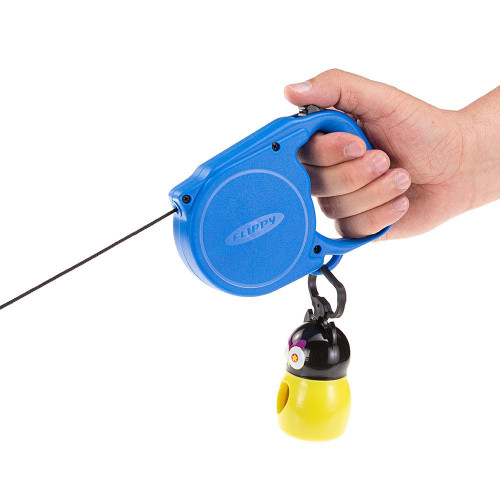 Автоматичний поводок-рулетка для собак до 40 кг Ferplast Flippy Regular Large Blue, синій, 5 м