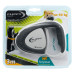 Поводок-рулетка для собак до 25 кг зі стрічкою Ferplast Flippy Tech Tape M Green, зелений, 3 м
