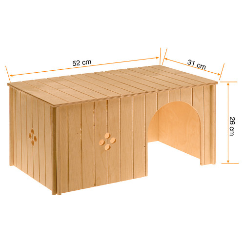 Дерев'яний будиночок Ferplast Sin Maxi Wodden House Rabbit для кроликів
