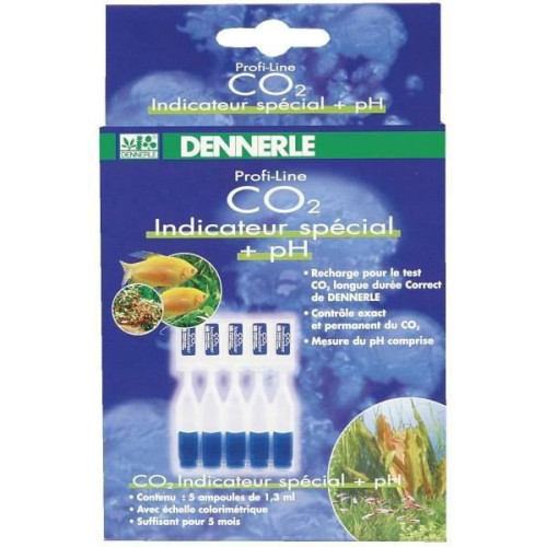 Комплект Dennerle Profi-line спеціальні індикаторні рідини рН, 5 ампул