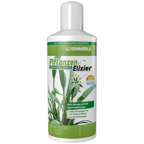 Універсальне добриво Dennerle Plant Elixir для всіх акваріумних рослин, 250 мл