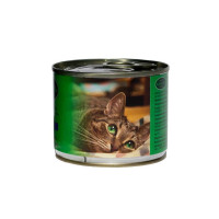 Вологий корм Baskerville для котів, оленина з м'ясом курки, 200 г