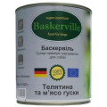 Вологий корм Baskerville для собак, телятина і м'ясо гусака 800 г