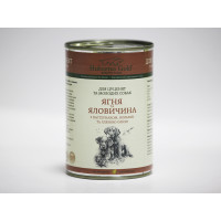 Влажный корм Hubertus Gold для щенков, ягненок и говядина, 400 г
