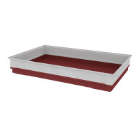 Піддон для клітин Ferplast Base MK110 Bordeaux для кроликів і морських свинок, 100x60x16 см Піддон для клітин Ferplast Base MK110 Bordeaux для кроликів і морських свинок, 100x60x16 см