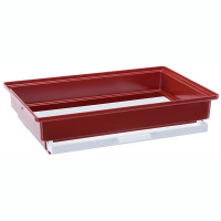 Піддон Ferplast Base M30 Red для пташиних кліток, 35 x 23,7 x 8,2 см